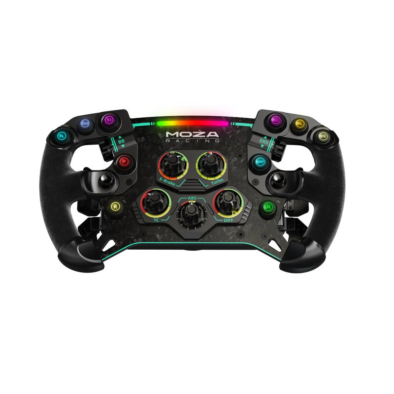 Moza GS V2 Formula Steering Wheel - Black - عجلة قيادة